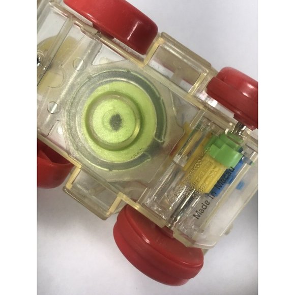 RARE Playskool Vintage 1988 Go Go Gears Race Car Vehicle Push and Go w Driver - Picture 7 of 12